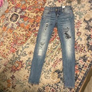 true religion mid riser skinny jeans size 24 in women’s